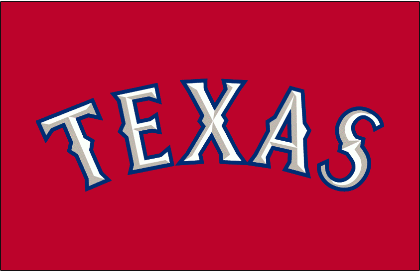 Texas Rangers 2009-2013 Jersey Logo t shirts iron on transfers